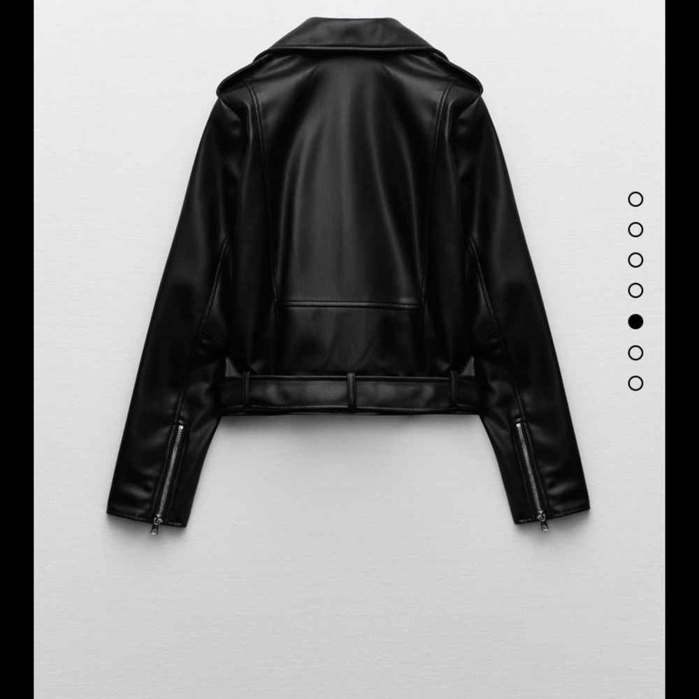 Zara vegan jacket - Picture 4 of 5